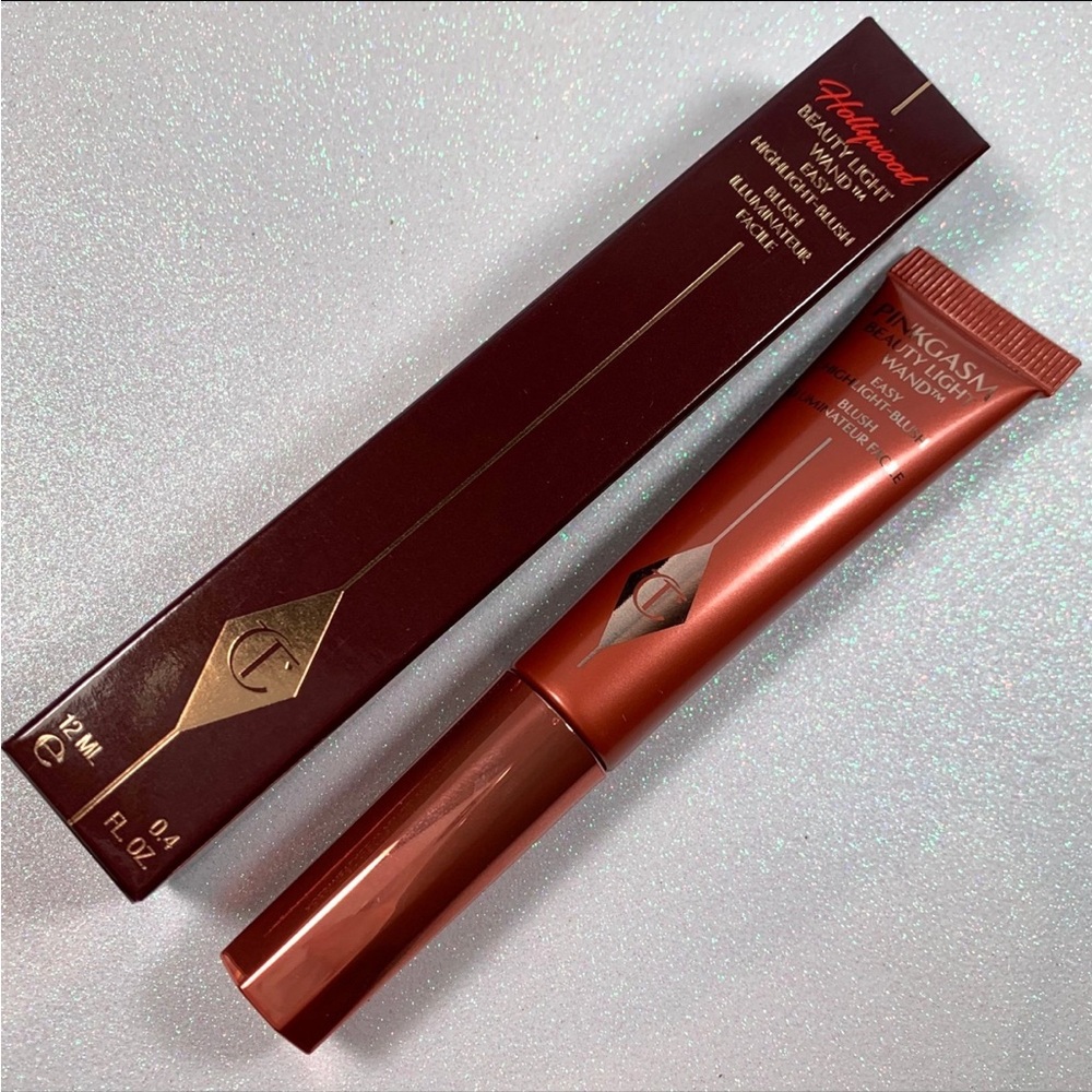 Charlotte Tilbury Hollywood Beauty Light Wand Pinkgasm Sunset BNIB